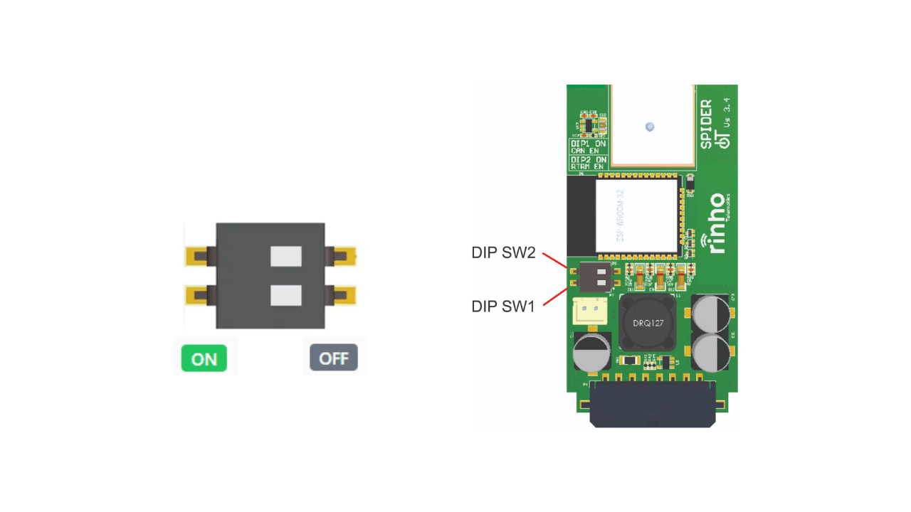 DIP Switch Spider IoT v3.4