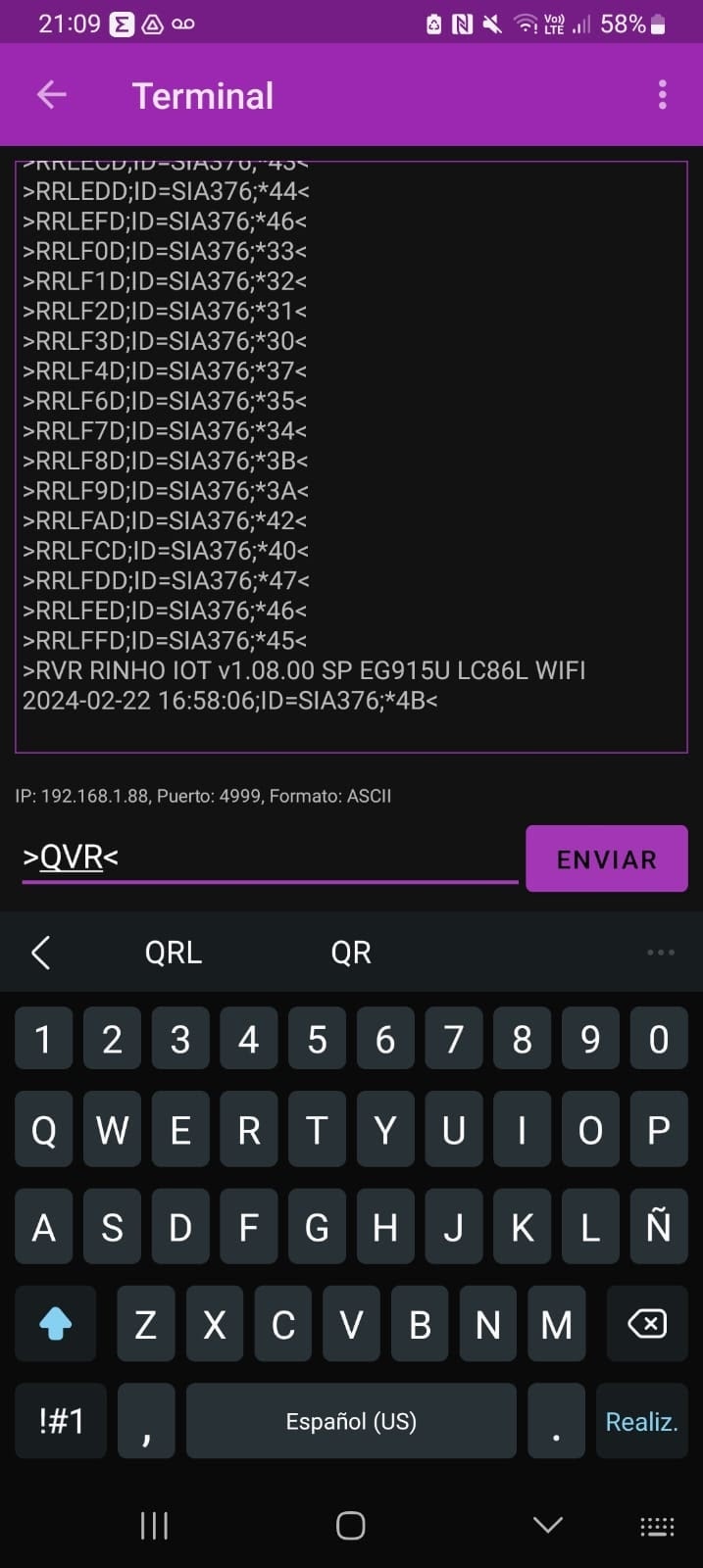 WiFi Access Point Configuration - UDP Sender